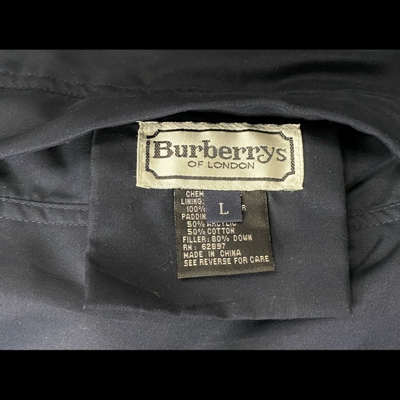 Men’s Burberry Plaid Check Monogram Goose Down Reversible Puffer Jacket - Picture 5 of 12